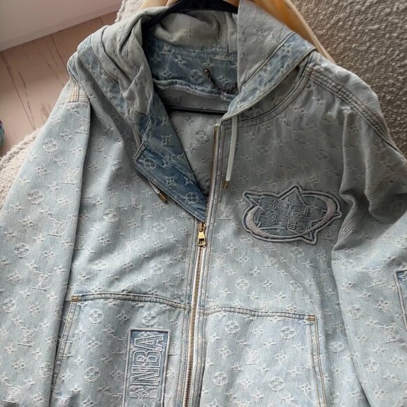 Louis Vuitton x NBA Zip-Through Hoodie - Picture 1 of 1